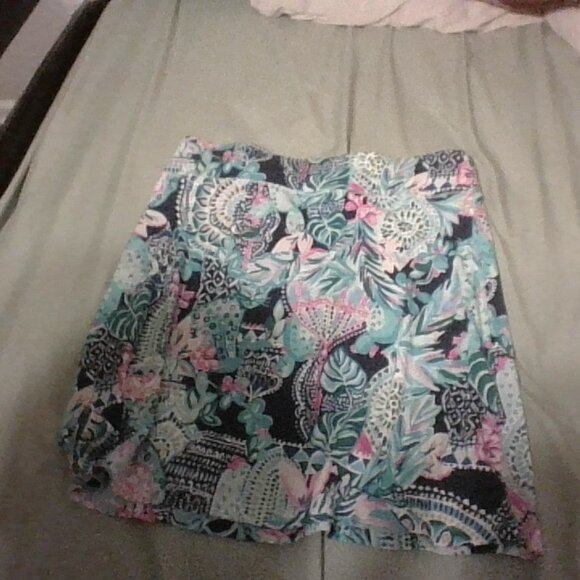Lilly Pulitzer colorful skirt size large - Picture 4 of 5